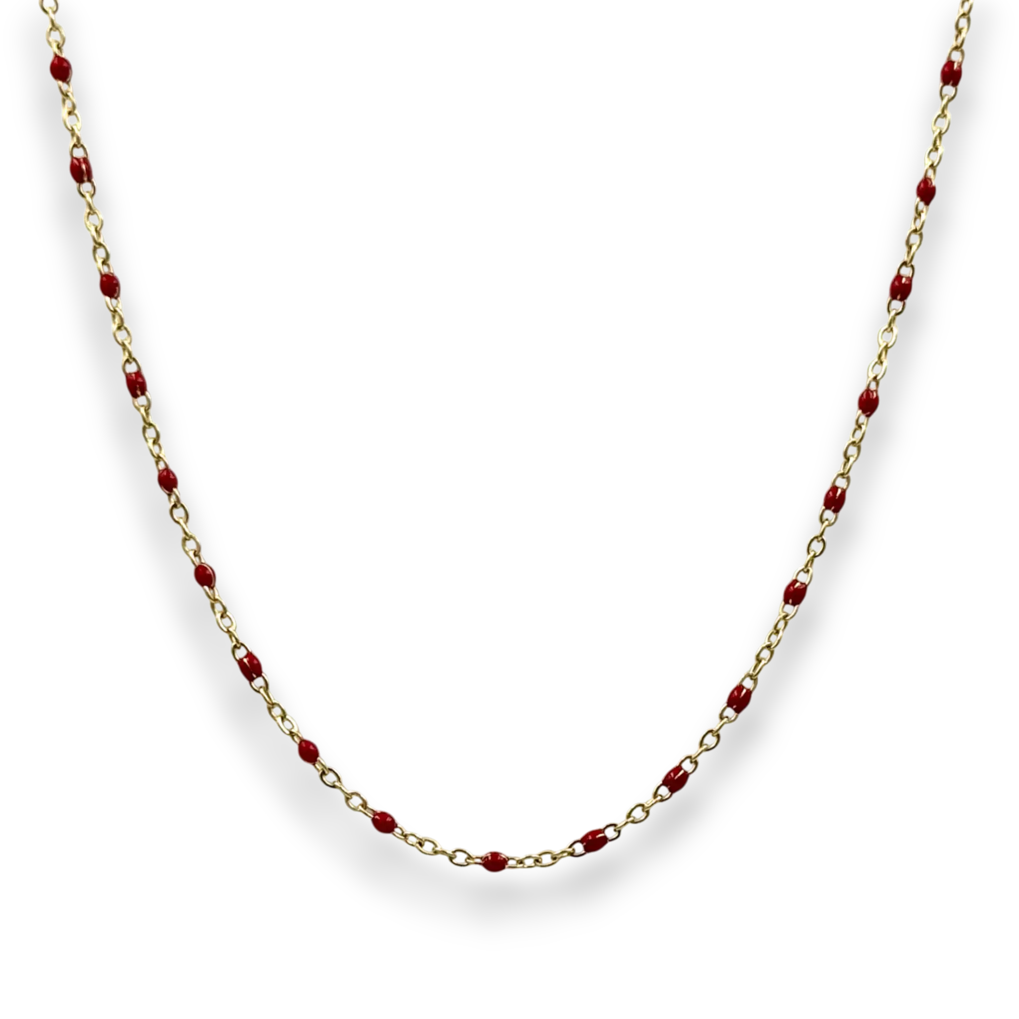 Collier Mélodie - Rouge