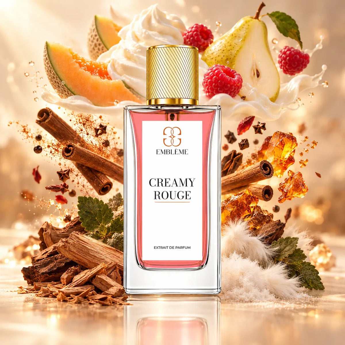 Creamy Rouge Emblème
