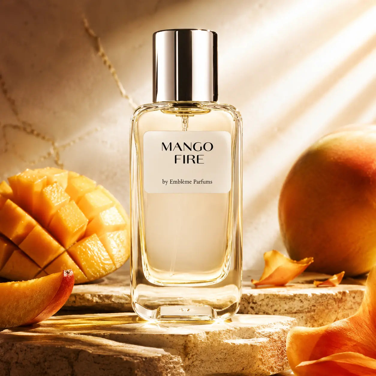 Mango Fire — Extrait de Parfum Fruité & Oriental | Inspiré God of Fire SHL 777 EMBLEME PARFUMS