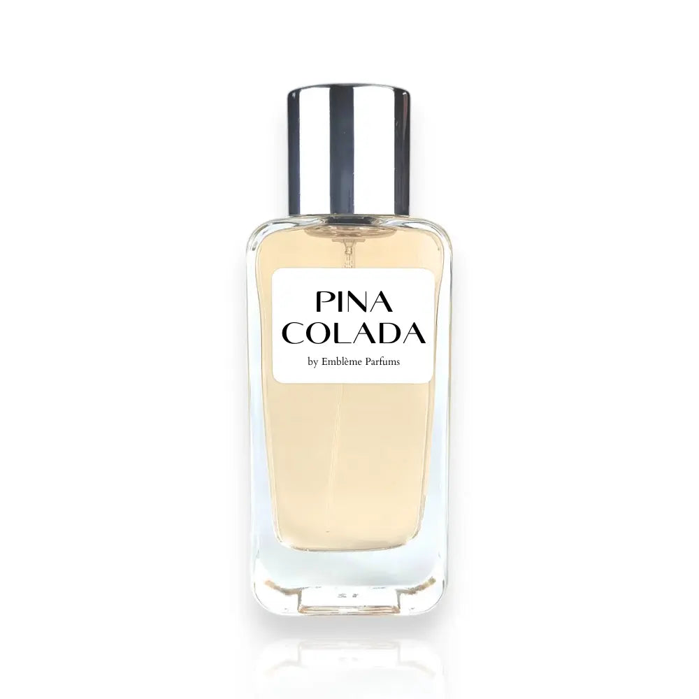 Pina Colada Emblème Parfums – parfum exotique inspiré de Kolada by Kajal avec notes d’ananas et noix de coco