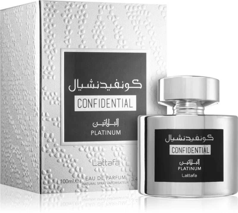 Confidential Platinum by Lattafa Lattafa